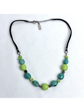 Baroni Designs Sterling Silver 925 Howlite Necklace